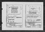 Manufacturer's drawing for North American Aviation B-25 Mitchell Bomber. Drawing number 1D115 1D116