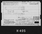 Manufacturer's drawing for North American Aviation B-25 Mitchell Bomber. Drawing number 98-61069