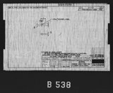 Manufacturer's drawing for North American Aviation B-25 Mitchell Bomber. Drawing number 108-533255