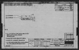 Manufacturer's drawing for North American Aviation B-25 Mitchell Bomber. Drawing number 98-54104