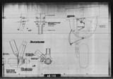 Manufacturer's drawing for North American Aviation B-25 Mitchell Bomber. Drawing number 98-33001