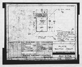 Manufacturer's drawing for Boeing Aircraft Corporation B-17 Flying Fortress. Drawing number 41-226