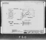 Manufacturer's drawing for Lockheed Corporation P-38 Lightning. Drawing number 199843