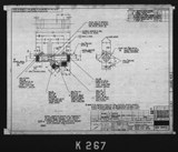 Manufacturer's drawing for North American Aviation B-25 Mitchell Bomber. Drawing number 62a-58452
