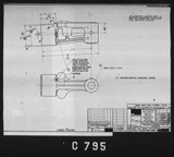 Manufacturer's drawing for Douglas Aircraft Company C-47 Skytrain. Drawing number 4113694