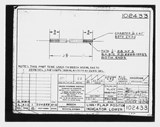 Manufacturer's drawing for Beechcraft AT-10 Wichita - Private. Drawing number 102433