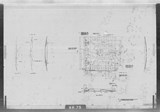 Manufacturer's drawing for North American Aviation B-25 Mitchell Bomber. Drawing number 98-320323