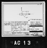 Manufacturer's drawing for Boeing Aircraft Corporation B-17 Flying Fortress. Drawing number 1-16755