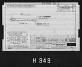 Manufacturer's drawing for North American Aviation B-25 Mitchell Bomber. Drawing number 98-58842