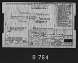 Manufacturer's drawing for North American Aviation B-25 Mitchell Bomber. Drawing number 108-588152