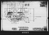 Manufacturer's drawing for North American Aviation B-25 Mitchell Bomber. Drawing number 98-54044