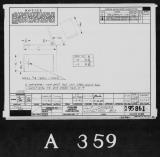 Manufacturer's drawing for Lockheed Corporation P-38 Lightning. Drawing number 195861
