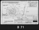 Manufacturer's drawing for North American Aviation P-51 Mustang. Drawing number 102-48120