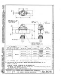 Manufacturer's drawing for Generic Parts - Aviation General Manuals. Drawing number AN3091