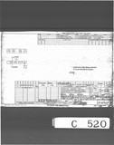 Manufacturer's drawing for Bell Aircraft P-39 Airacobra. Drawing number 33-769-015