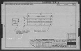 Manufacturer's drawing for North American Aviation B-25 Mitchell Bomber. Drawing number 98-61122