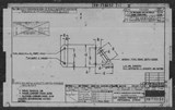 Manufacturer's drawing for North American Aviation B-25 Mitchell Bomber. Drawing number 98-733152
