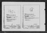 Manufacturer's drawing for North American Aviation B-25 Mitchell Bomber. Drawing number 1S63 1S64