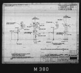 Manufacturer's drawing for North American Aviation B-25 Mitchell Bomber. Drawing number 98-43100