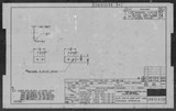 Manufacturer's drawing for North American Aviation B-25 Mitchell Bomber. Drawing number 108-313109