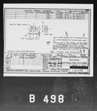 Manufacturer's drawing for Boeing Aircraft Corporation B-17 Flying Fortress. Drawing number 1-21385