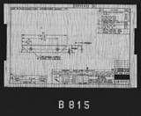 Manufacturer's drawing for North American Aviation B-25 Mitchell Bomber. Drawing number 108-61432