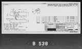 Manufacturer's drawing for Boeing Aircraft Corporation B-17 Flying Fortress. Drawing number 1-21453