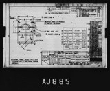 Manufacturer's drawing for North American Aviation B-25 Mitchell Bomber. Drawing number 98-47125