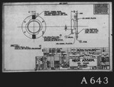 Manufacturer's drawing for Chance Vought F4U Corsair. Drawing number 10371
