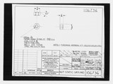 Manufacturer's drawing for Beechcraft AT-10 Wichita - Private. Drawing number 106736