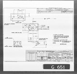Manufacturer's drawing for Bell Aircraft P-39 Airacobra. Drawing number 33-732-004