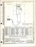 Manufacturer's drawing for Generic Parts - Aviation Standards. Drawing number an3089