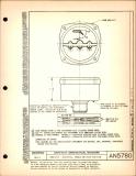 Manufacturer's drawing for Generic Parts - Aviation Standards. Drawing number an5780