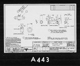 Manufacturer's drawing for Packard Packard Merlin V-1650. Drawing number at9370