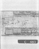 Manufacturer's drawing for Bell Aircraft P-39 Airacobra. Drawing number 33-733-037