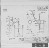 Manufacturer's drawing for Curtiss-Wright P-40 Warhawk. Drawing number 75-14-011