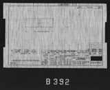 Manufacturer's drawing for North American Aviation B-25 Mitchell Bomber. Drawing number 108-42047
