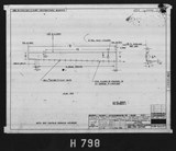 Manufacturer's drawing for North American Aviation B-25 Mitchell Bomber. Drawing number 108-52227