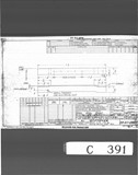 Manufacturer's drawing for Bell Aircraft P-39 Airacobra. Drawing number 33-311-034