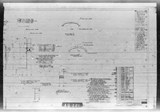 Manufacturer's drawing for North American Aviation B-25 Mitchell Bomber. Drawing number 98-71111