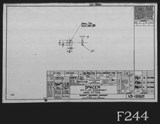 Manufacturer's drawing for Chance Vought F4U Corsair. Drawing number 19921