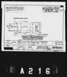 Manufacturer's drawing for Lockheed Corporation P-38 Lightning. Drawing number 197658