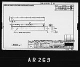Manufacturer's drawing for North American Aviation B-25 Mitchell Bomber. Drawing number 98-616106