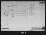 Manufacturer's drawing for North American Aviation B-25 Mitchell Bomber. Drawing number 98-533100