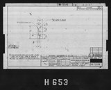 Manufacturer's drawing for North American Aviation B-25 Mitchell Bomber. Drawing number 98-73549