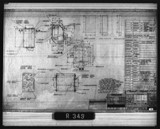 Manufacturer's drawing for Douglas Aircraft Company Douglas DC-6 . Drawing number 3494761