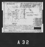 Manufacturer's drawing for North American Aviation B-25 Mitchell. Drawing number 36-33439