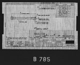 Manufacturer's drawing for North American Aviation B-25 Mitchell Bomber. Drawing number 108-588365