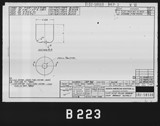Manufacturer's drawing for North American Aviation P-51 Mustang. Drawing number 102-58566