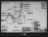 Manufacturer's drawing for North American Aviation B-25 Mitchell Bomber. Drawing number 98-52103